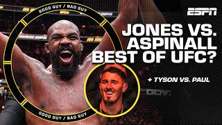 Is Jones vs Aspinall the biggest Fight UFC can make FULL SHOW  Good Guy  Bad Guy [upl. by Oirram759]