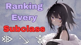 Ranking Every Subclass In Arknights [upl. by Buttaro543]