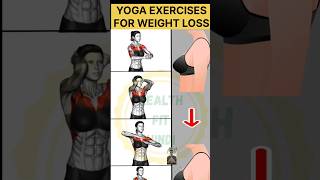 YOGA EXERCISES  FOR WEIGHT LOSS  exercises yoga motivation shortsfeed shortsviral shots [upl. by Aicitel]