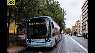 RATP  Timelapse ligne 88  Montsouris Tombe Issoire  Porte dAuteuil [upl. by Hashimoto]