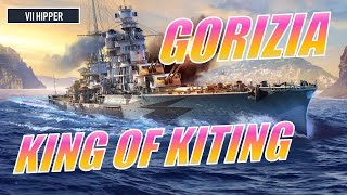 Gorizia is the King of Kiting World of Warships Legends [upl. by Agon]