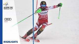 Marcel Hirscher  Mens Slalom  Adelboden  1st place  FIS Alpine [upl. by Aicen]