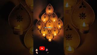 Last minute Diwali DIY idea craft walldecor trending shorts diy explore KalaKarigar [upl. by Alvord972]