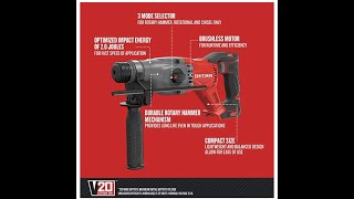 Craftsman 20V Rotary Hammer Drill vs Wakyme 21V [upl. by Brazee822]