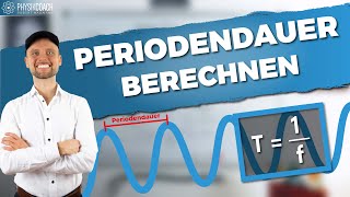 Periodendauer berechnen  Physik für Mediziner  Physik Grundlagen [upl. by Anatnahs]