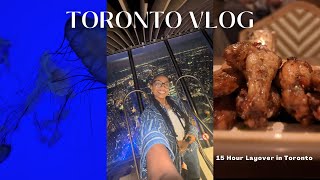 Layover in Toronto Vlog 🇨🇦🍁 [upl. by Eide299]