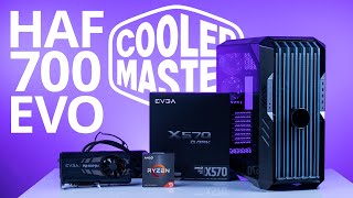 5100 PC Build – Cooler Master HAF 700 Evo 5950x  EVGA Kingpin 3090  Giveaways [upl. by Ailenroc716]