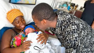 FAMILY MEETING OUR NEWBORN BABY FOR THE FIRST TIME [upl. by Zinah]