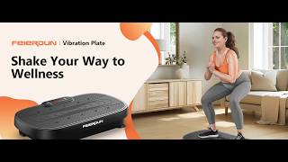 FEIERDUN Vibration Plate Your Path to Better Health and Fitness [upl. by Latta347]