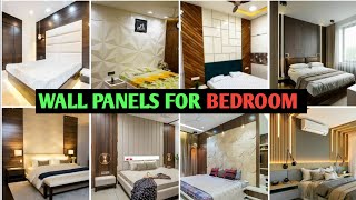 Pvc Wall Panels For Bedroom Design Ideas Bedroom Makeover Ideas Wall panels design [upl. by Lek]