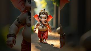 Baby Ganesha A Divine Blessing in Every Step [upl. by Ayal]