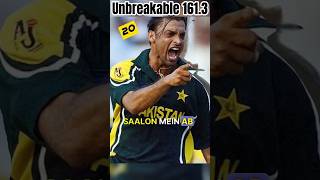 Shoaib Akhtar Fastest Delivery 1613 KPH  Who Will Break This World Record ☄️ shoaibakhtar [upl. by Hephzipah]