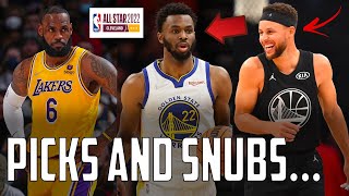 OFFICIAL NBA All Star Selections 2022 Who Gets Snubbed [upl. by Warden]