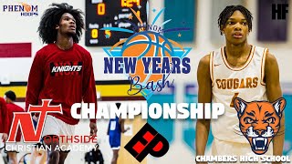 Northside Christian Vs Chambers Phenom New Years Bash High School Basketball Championship Matchup [upl. by Annoynek]