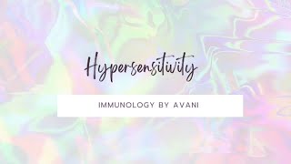 Hypersensitivity Immunology [upl. by Hoy]