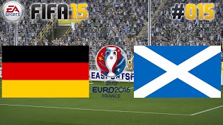 FIFA 15 015 Deutschland vs Schottland ★ EMQuali ★ Lets Play FIFA 15 Multiplayer Deutsch [upl. by Mandell]