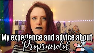 My Experience of Taking Propranolol for Anxiety [upl. by Presley]