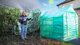 How To StormProof Your Plastic Greenhouse [upl. by Waldron]