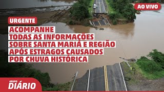 AO VIVO acompanhe a situação da chuva em Santa Maria e região [upl. by Alleram424]