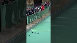 Day 50 of posting bocce videos until we end up on espn and the Olympics bocce bocceball sports [upl. by Yhtac]