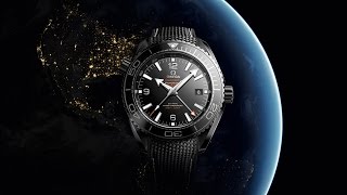 The OMEGA Seamaster Planet Ocean quotDeep Blackquot  OMEGA [upl. by Bissell399]