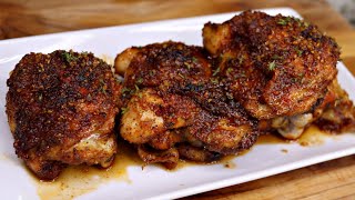 Honey Garlic Glazed Chicken Thighs [upl. by Hgielar]