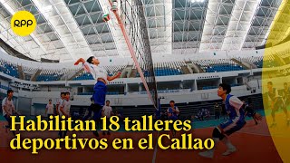 Callao Presentan talleres deportivos para este verano 2024 [upl. by Eciram805]