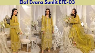 Elaf Envara Sunlit EFE03 [upl. by Elwood]