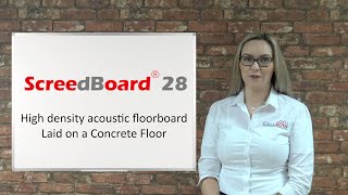 ScreedBoard 28 Installation Video [upl. by Waiter]