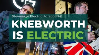 Britpop is back at Knebworth to launch Stevenage Electric Forecourt® [upl. by Lauritz]