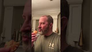 15 Second Frozen Pizza Review in 20 seconds  digiorno Frozen Square Cheese [upl. by Teena]