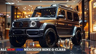 New 2025 Mercedes Benz GClass boxy SUVs style  Able to cross mud and water up to 70 cm deep [upl. by Davenport]