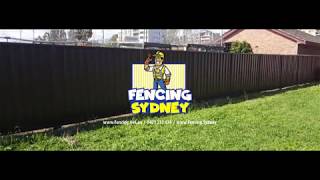 Colorbond Fencing Sydney [upl. by Haya]