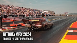 Nitrolympx2024  Pro Mod Car Ekert Dragracing [upl. by Ahsein735]