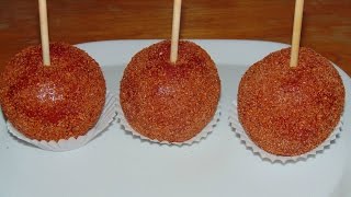 MANZANAS CON CHAMOY CUBIERTAS PARA NEGOCIO [upl. by Silvan208]