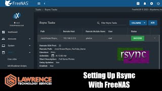 FreeNAS 11 Rsync Server Setup [upl. by Tracey]