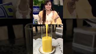 😮Sadia Imam ne banaya bazar wala milk shakehow to make milk shake shortsyoutubeshortsviralvideo [upl. by Isaacs647]