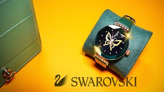 Real Swarovski Crystals Luxury SmartWatch  Fire Boltt Emerald 🔥 [upl. by Ydnys]