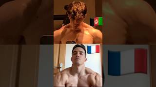 Aminphysique vs Tibo in shape gym motivation aesthetic tiboinshape [upl. by Lau]