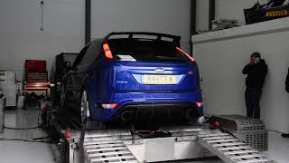 Ford Focus RS Syvecs tuned dyno run [upl. by Ellehcear]