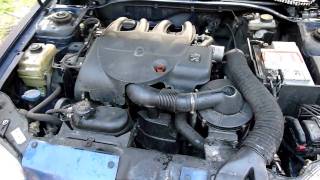 Peugeot 306 19 diesel engine start and sound HD 720p [upl. by Adnov]