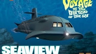 Moebius SSN Seaview 1128 Scale Model [upl. by Kass]