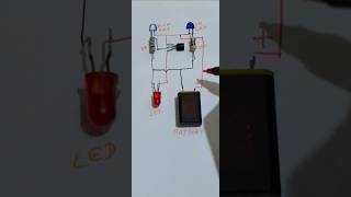 How to makeproximity censorcircuit diagram showing electronic youtubeshorts [upl. by Blas]