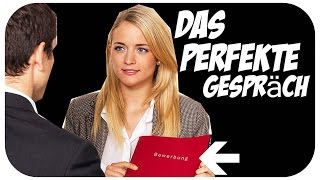 DAS PERFEKTE VORSTELLUNGSGESPRÄCH [upl. by Ameluz]