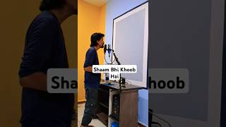 Shaam Bhi Khoob Hai  Kumar Sanu Udit Narayanbollywood trending evergreenhits kumarsanu shorts [upl. by Aivul]