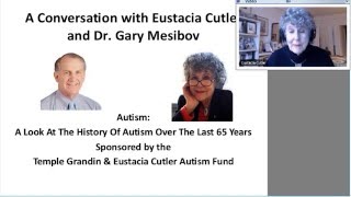 Eustacia Cutler Webinar Conversation with Gary Mesibov  A look at the History of Autism [upl. by Aicercul]