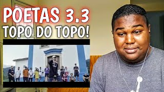 POETAS NO TOPO 33 PARTE 2 REACT [upl. by Layap710]