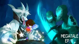 Asriel VS Skells Army  Undertale Animation Megatale Part11 13 [upl. by Aina]