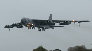 Another B52 bomber plane arrives in Europe [upl. by Berwick273]