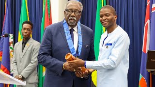 Sir Clive Lloyd Receives Order Of CARICOM [upl. by Oirasec899]